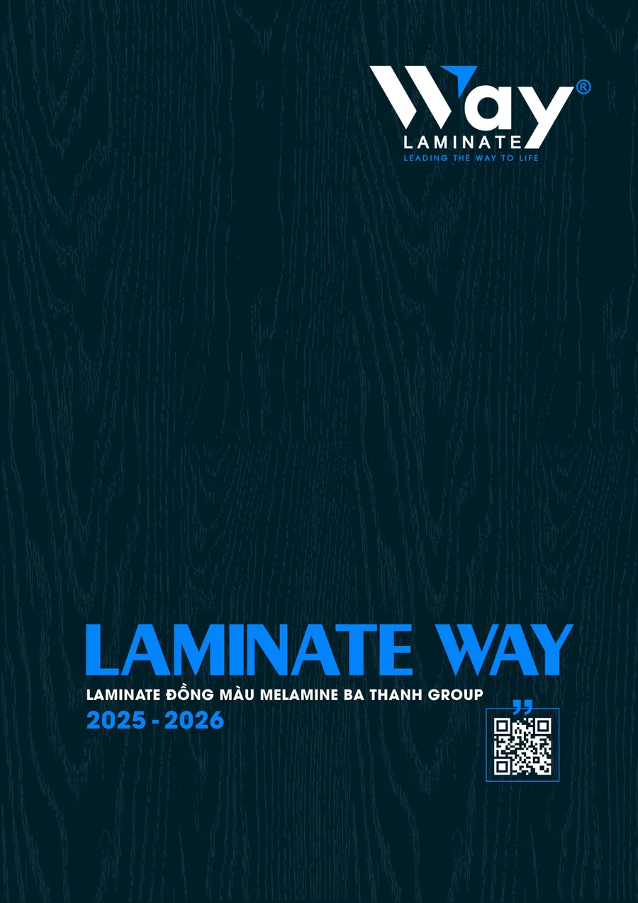 Bìa Catalogue Laminate Way 74 màu 2025-2026