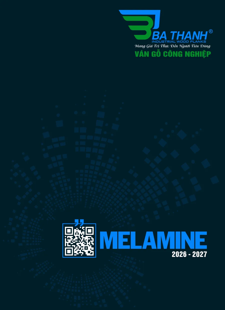 Bìa Catalogue Melamine Ba Thanh 2026 - 2027