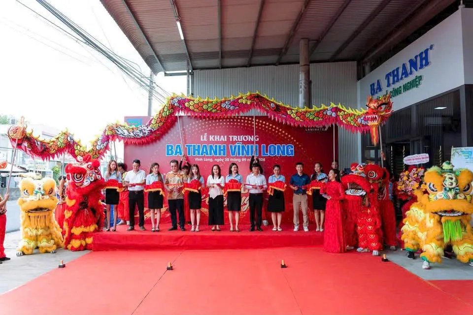 Lễ cắt băng khai trương Ba Thanh Vĩnh Long ngày 20/09/2026