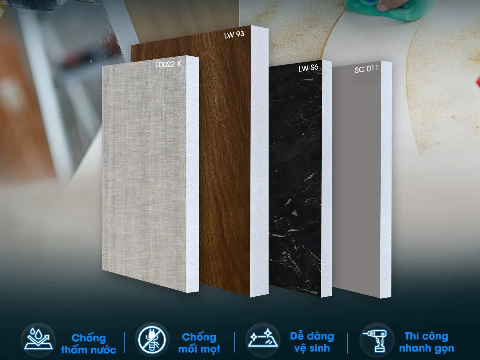 Ván nhựa PVC Ba Thanh
